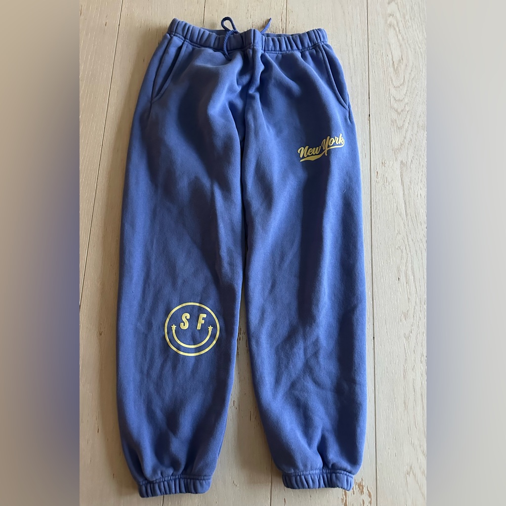 Starfit Cozy Joggers With Yellow Accents Size Small